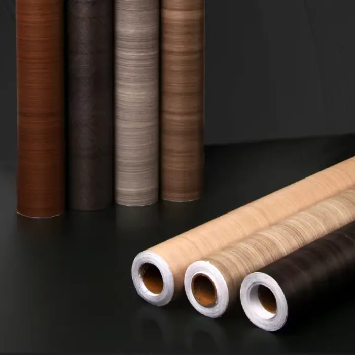 Ifilimu lokuhlobisa le-Wood Grain PVC